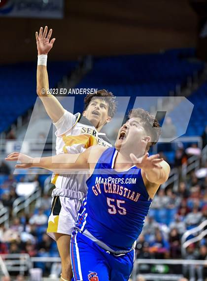 Thumbnail 1 in Mineral County vs. GV Christian (NIAA 1A State Championship) photogallery.