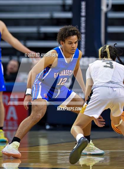 Thumbnail 3 in Mineral County vs. GV Christian (NIAA 1A State Championship) photogallery.