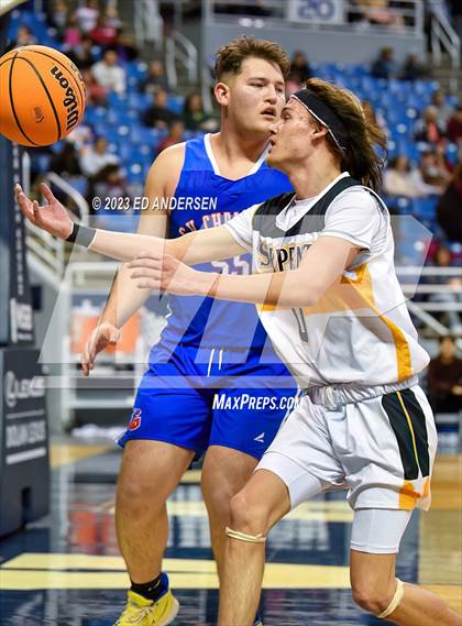 Thumbnail 2 in Mineral County vs. GV Christian (NIAA 1A State Championship) photogallery.