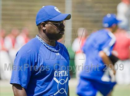 Thumbnail 2 in San Juan vs Capital Christian (CIF SJS D6 Final) photogallery.
