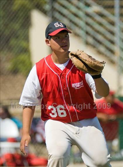 Thumbnail 1 in San Juan vs Capital Christian (CIF SJS D6 Final) photogallery.