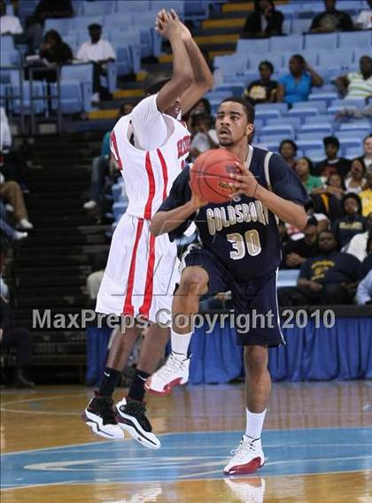 Thumbnail 1 in Goldsboro vs. Monroe (NCHSAA Class 1A Final) photogallery.