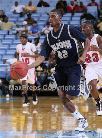 Thumbnail 3 in Goldsboro vs. Monroe (NCHSAA Class 1A Final) photogallery.