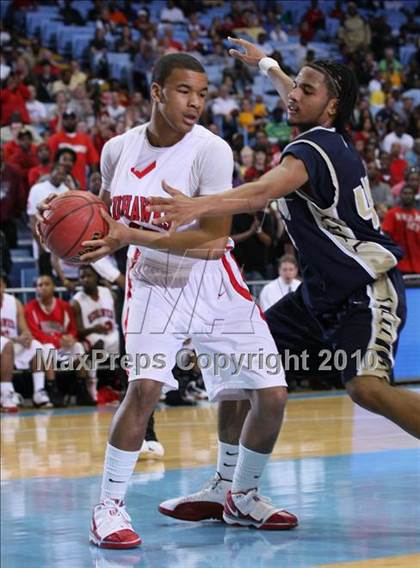 Thumbnail 1 in Goldsboro vs. Monroe (NCHSAA Class 1A Final) photogallery.