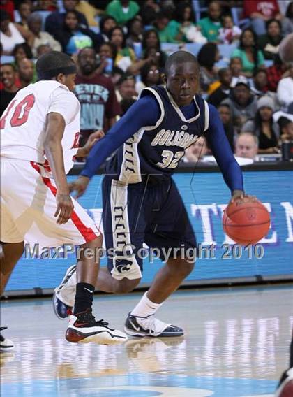 Thumbnail 3 in Goldsboro vs. Monroe (NCHSAA Class 1A Final) photogallery.