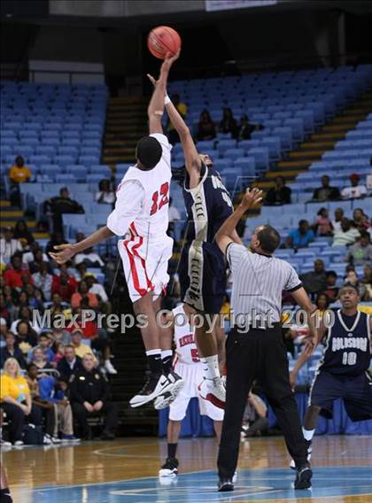 Thumbnail 3 in Goldsboro vs. Monroe (NCHSAA Class 1A Final) photogallery.