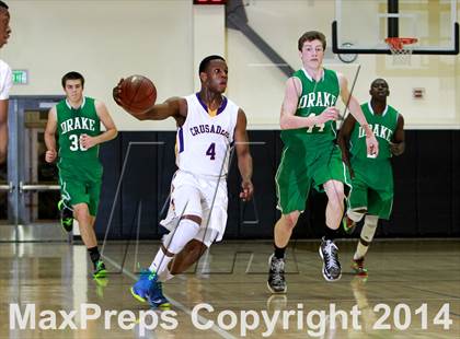 Thumbnail 2 in Drake vs. Archbishop Riordan (CIF NorCal Regional D3 Final) photogallery.