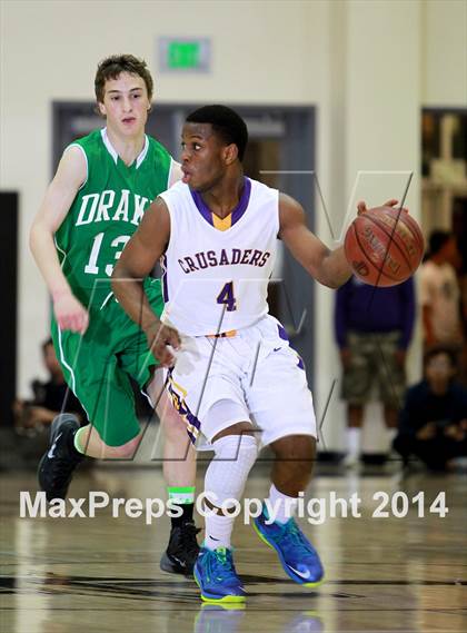 Thumbnail 1 in Drake vs. Archbishop Riordan (CIF NorCal Regional D3 Final) photogallery.