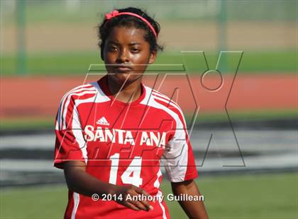 Thumbnail 3 in Santa Ana vs. Century (Westminster Girls Soccer Tournament) photogallery.