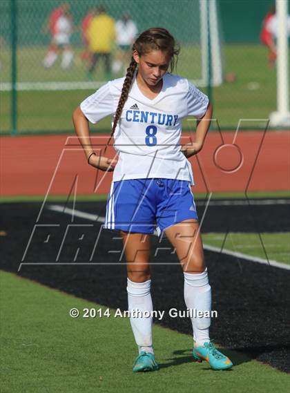 Thumbnail 3 in Santa Ana vs. Century (Westminster Girls Soccer Tournament) photogallery.