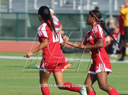Thumbnail 3 in Santa Ana vs. Century (Westminster Girls Soccer Tournament) photogallery.