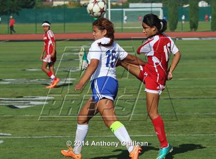 Thumbnail 1 in Santa Ana vs. Century (Westminster Girls Soccer Tournament) photogallery.