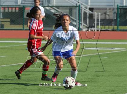 Thumbnail 3 in Santa Ana vs. Century (Westminster Girls Soccer Tournament) photogallery.