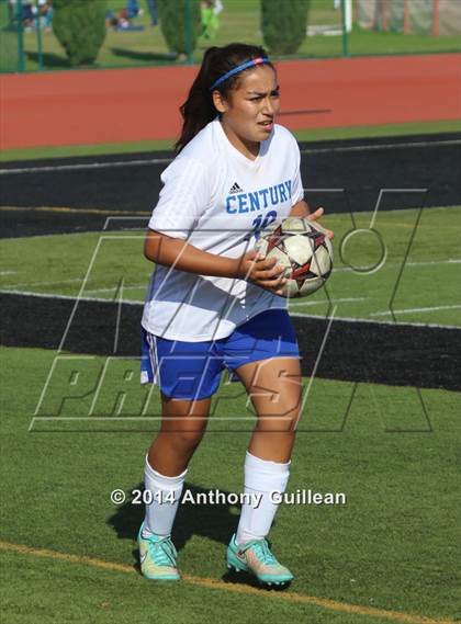 Thumbnail 1 in Santa Ana vs. Century (Westminster Girls Soccer Tournament) photogallery.