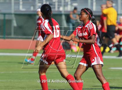 Thumbnail 2 in Santa Ana vs. Century (Westminster Girls Soccer Tournament) photogallery.