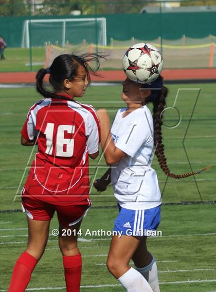 Thumbnail 2 in Santa Ana vs. Century (Westminster Girls Soccer Tournament) photogallery.