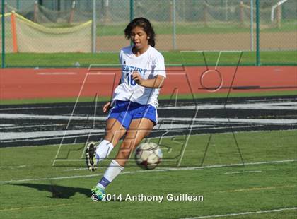 Thumbnail 2 in Santa Ana vs. Century (Westminster Girls Soccer Tournament) photogallery.