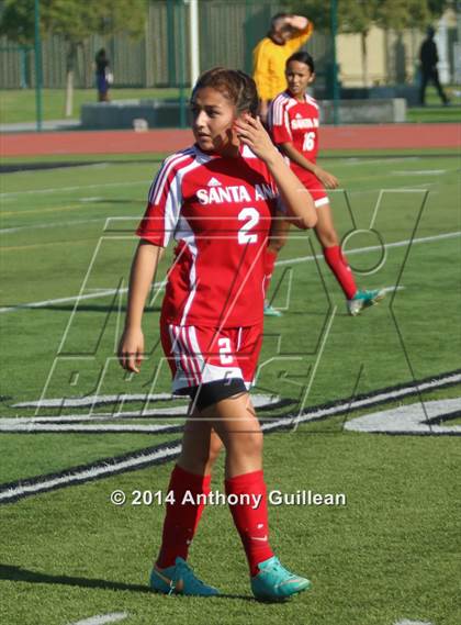 Thumbnail 3 in Santa Ana vs. Century (Westminster Girls Soccer Tournament) photogallery.