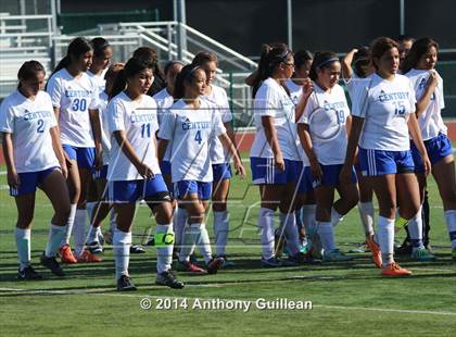 Thumbnail 2 in Santa Ana vs. Century (Westminster Girls Soccer Tournament) photogallery.
