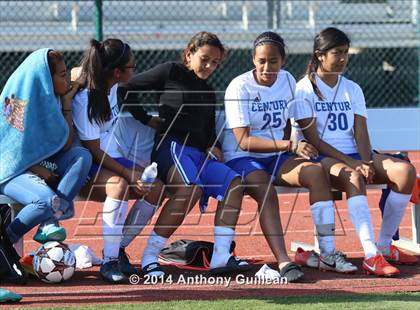 Thumbnail 2 in Santa Ana vs. Century (Westminster Girls Soccer Tournament) photogallery.