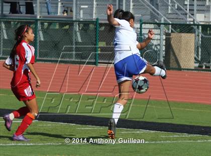 Thumbnail 3 in Santa Ana vs. Century (Westminster Girls Soccer Tournament) photogallery.