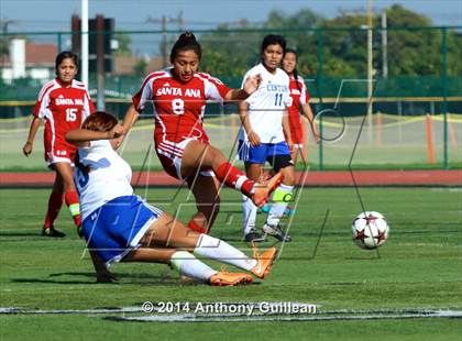 Thumbnail 3 in Santa Ana vs. Century (Westminster Girls Soccer Tournament) photogallery.