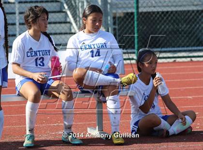 Thumbnail 1 in Santa Ana vs. Century (Westminster Girls Soccer Tournament) photogallery.