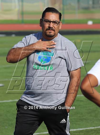 Thumbnail 3 in Santa Ana vs. Century (Westminster Girls Soccer Tournament) photogallery.