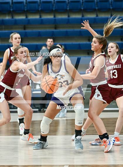 Thumbnail 2 in Mayflower vs Perryville (AAA 3A-5 district 2nd round) photogallery.