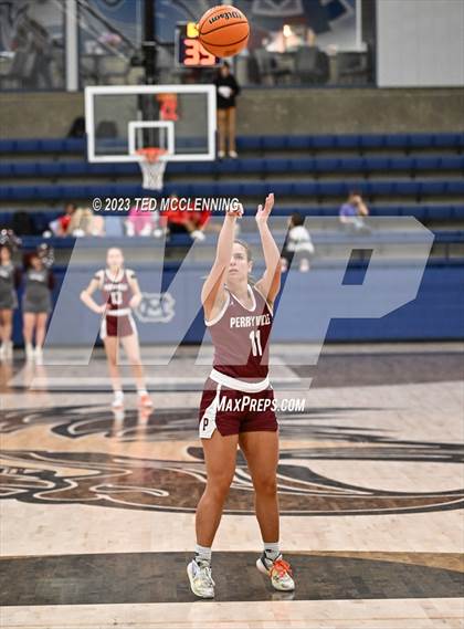 Thumbnail 1 in Mayflower vs Perryville (AAA 3A-5 district 2nd round) photogallery.