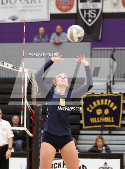 Thumbnail 1 in Clarkston vs Troy (MHSAA Regional Semifinal) photogallery.