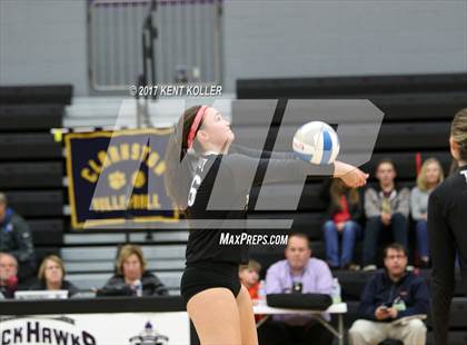 Thumbnail 2 in Clarkston vs Troy (MHSAA Regional Semifinal) photogallery.