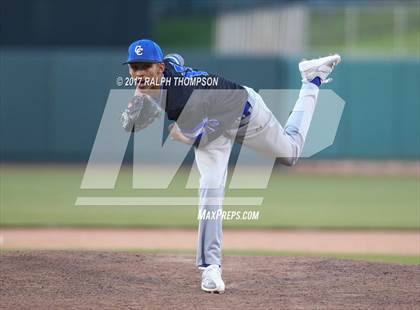 Thumbnail 2 in Capital Christian vs. Franklin @ Raley Field photogallery.