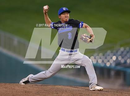 Thumbnail 2 in Capital Christian vs. Franklin @ Raley Field photogallery.