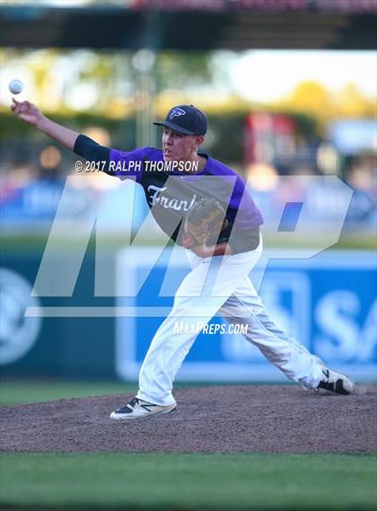 Thumbnail 2 in Capital Christian vs. Franklin @ Raley Field photogallery.