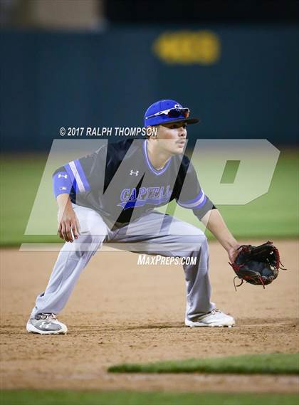 Thumbnail 3 in Capital Christian vs. Franklin @ Raley Field photogallery.