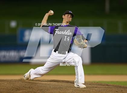 Thumbnail 3 in Capital Christian vs. Franklin @ Raley Field photogallery.