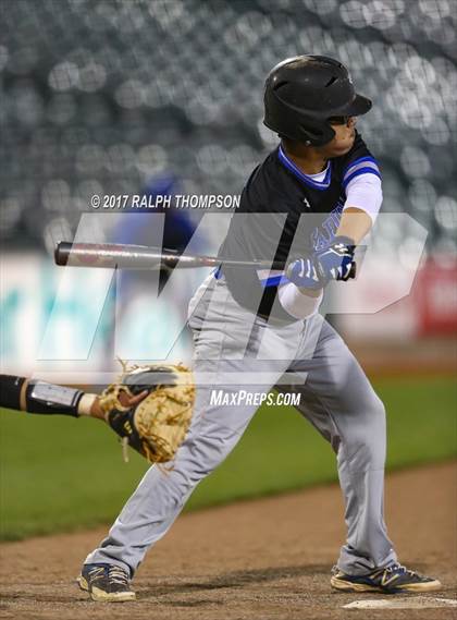 Thumbnail 2 in Capital Christian vs. Franklin @ Raley Field photogallery.