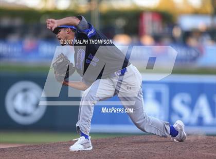 Thumbnail 2 in Capital Christian vs. Franklin @ Raley Field photogallery.