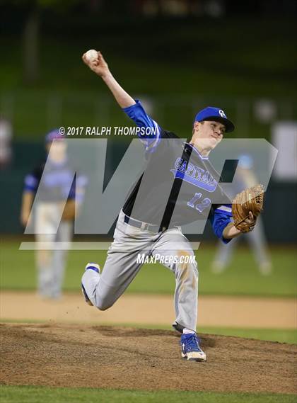 Thumbnail 2 in Capital Christian vs. Franklin @ Raley Field photogallery.