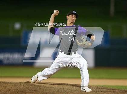 Thumbnail 2 in Capital Christian vs. Franklin @ Raley Field photogallery.