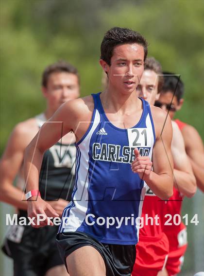 Thumbnail 2 in Mt. Carmel Invitational (Boys Events) photogallery.