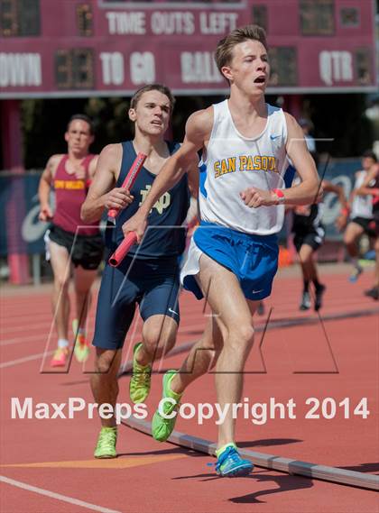 Thumbnail 2 in Mt. Carmel Invitational (Boys Events) photogallery.