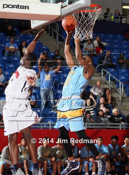 Thumbnail 1 in Kimball [Justin F.] vs. Putnam City West (Thanksgiving Hoopfest) photogallery.