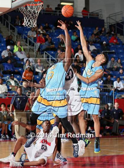Thumbnail 2 in Kimball [Justin F.] vs. Putnam City West (Thanksgiving Hoopfest) photogallery.