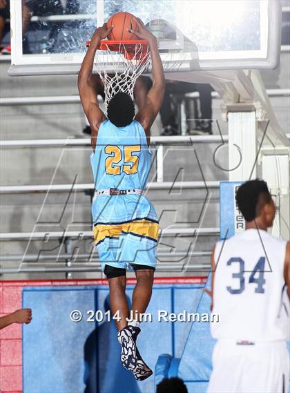 Thumbnail 2 in Kimball [Justin F.] vs. Putnam City West (Thanksgiving Hoopfest) photogallery.