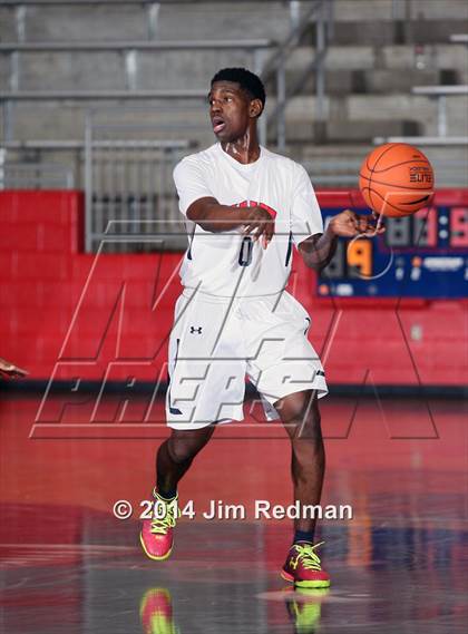 Thumbnail 3 in Kimball [Justin F.] vs. Putnam City West (Thanksgiving Hoopfest) photogallery.