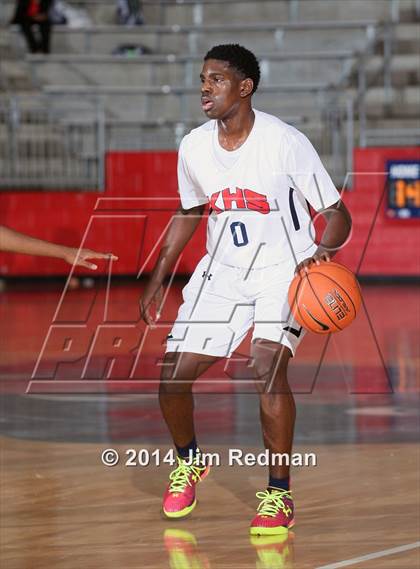 Thumbnail 2 in Kimball [Justin F.] vs. Putnam City West (Thanksgiving Hoopfest) photogallery.