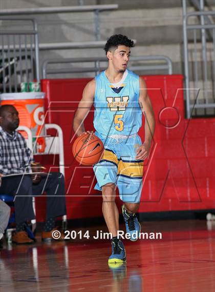 Thumbnail 2 in Kimball [Justin F.] vs. Putnam City West (Thanksgiving Hoopfest) photogallery.