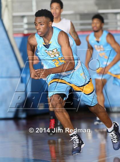 Thumbnail 3 in Kimball [Justin F.] vs. Putnam City West (Thanksgiving Hoopfest) photogallery.